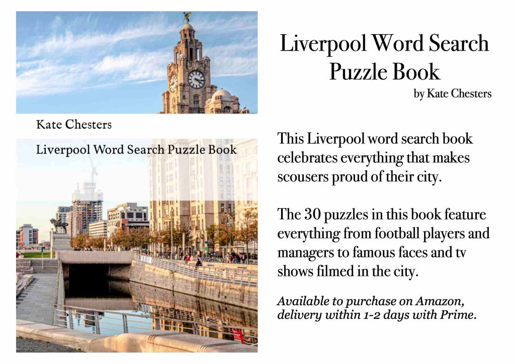 Liverpool Word Search Puzzle Book for People with Dementia - Easy Word Search for Alzheimer’s Patients