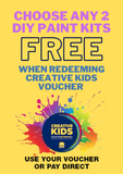 DIY Paint Kit - Happy Kooka - LBB Resin - acrylic, diy, paint, paint kit, painting