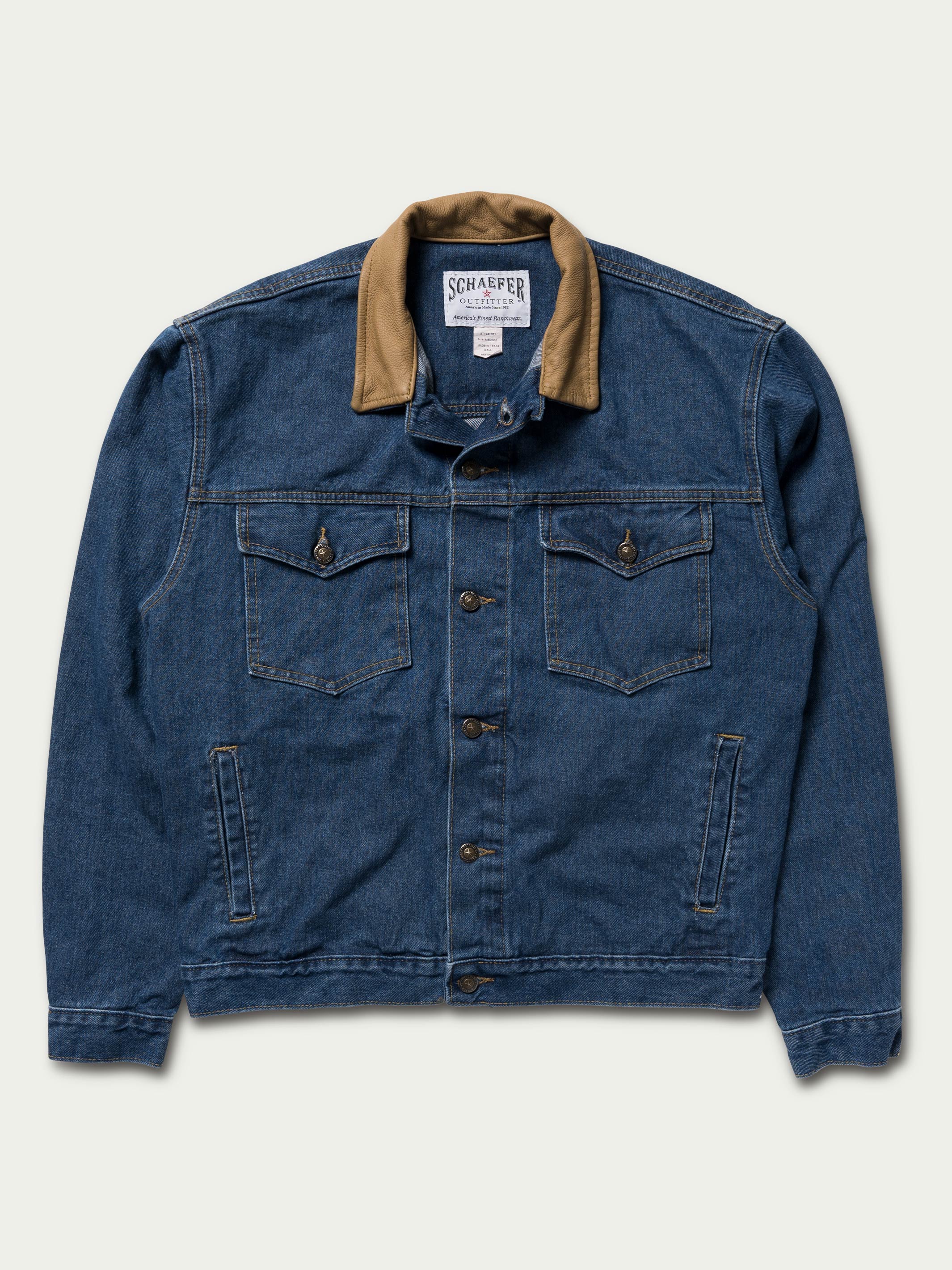 Legend Denim Jacket with Fleece Lining | Schaefer Outfitter