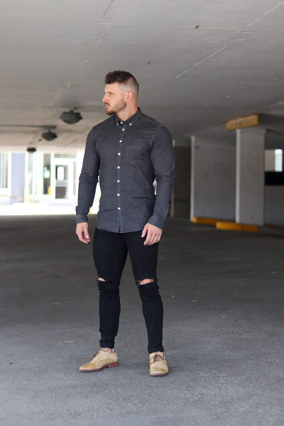 How to Wear a Denim Shirt for Men: Outfit Ideas