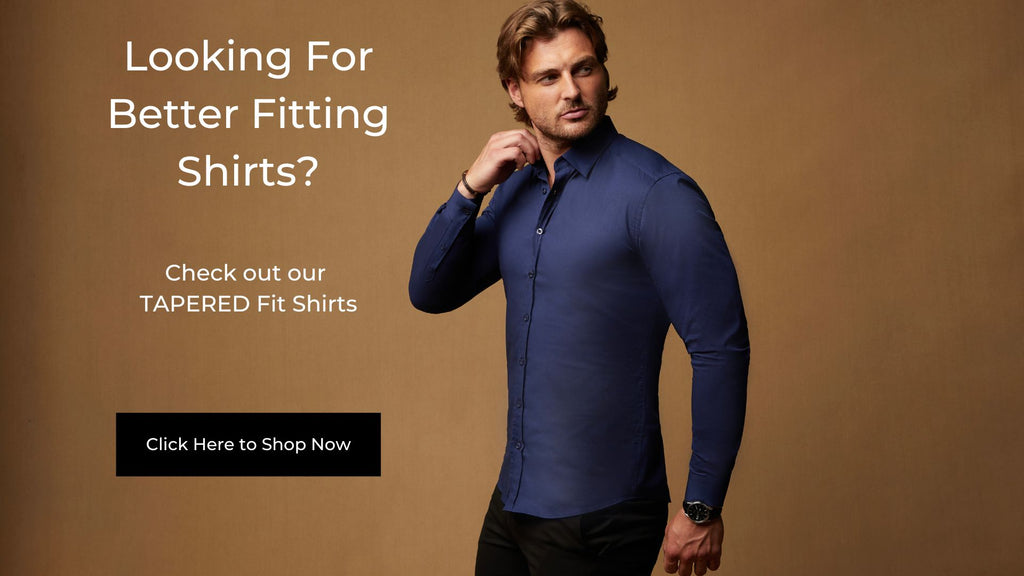 best fitting dress shirts by Tapered Menswear, shirts that wash easily