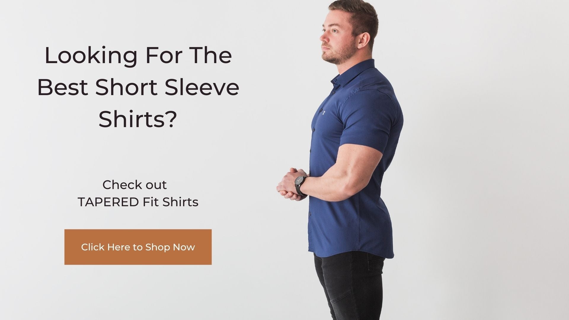 best short sleeve shirts by Tapered Menswear