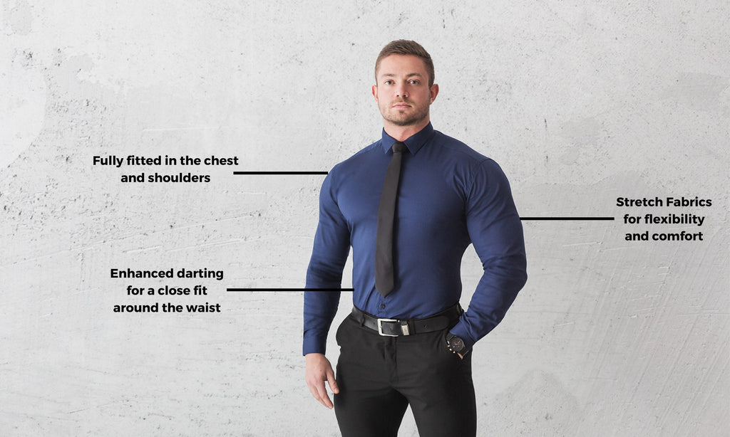 How to Dress As a Muscular Man  Styling Tips For Muscle - Tapered