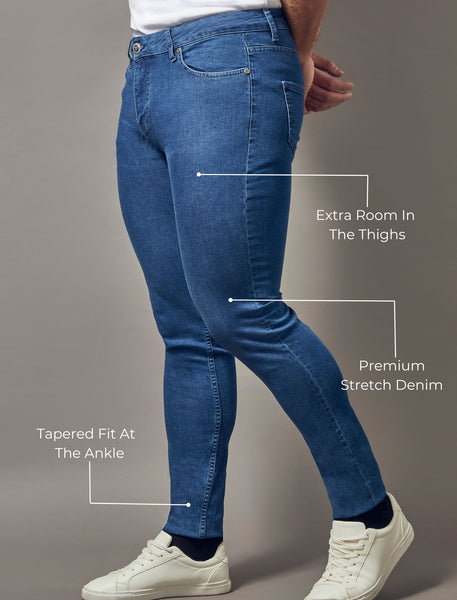 Tapered Fit Jeans vs Straight Fit - What\'s The Difference? | Tapered –  Tapered Menswear