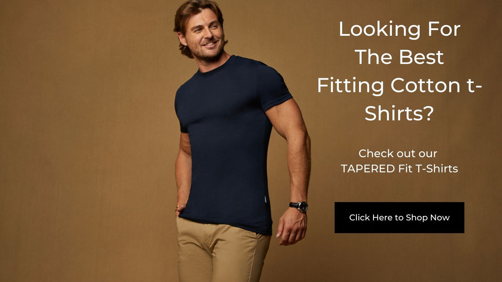 best fitting cotton t-shirts by Tapered Menswear