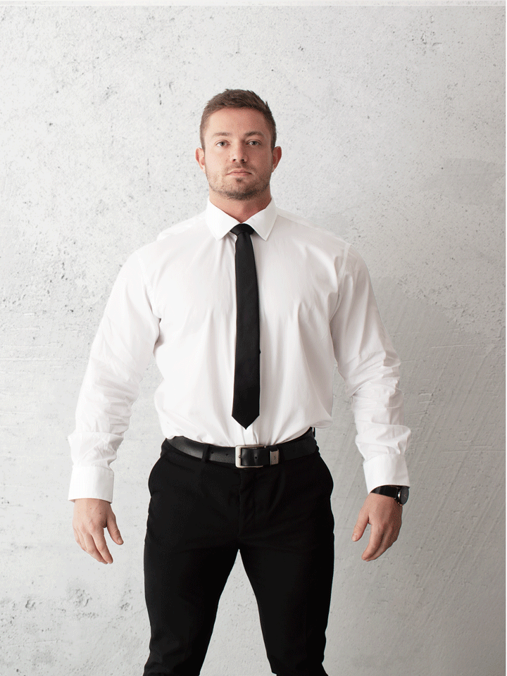 Muscle vs Slim Shirts – the Difference? Tapered Menswear