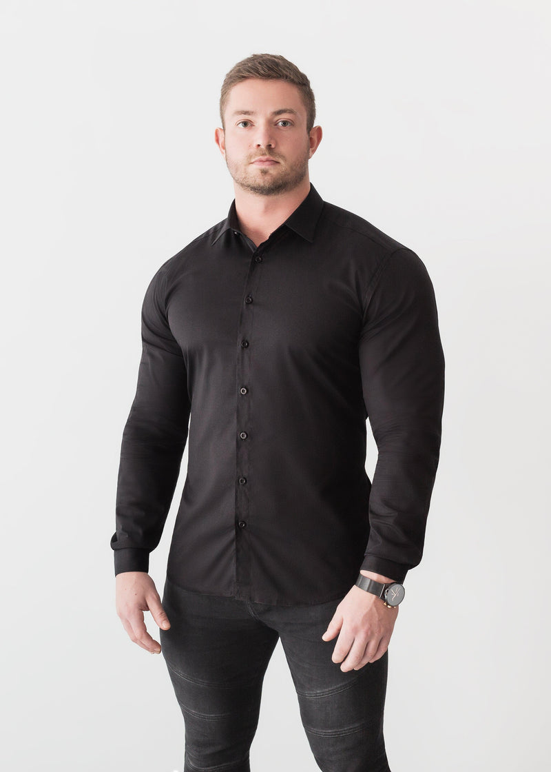 best fitting shirts for athletic build