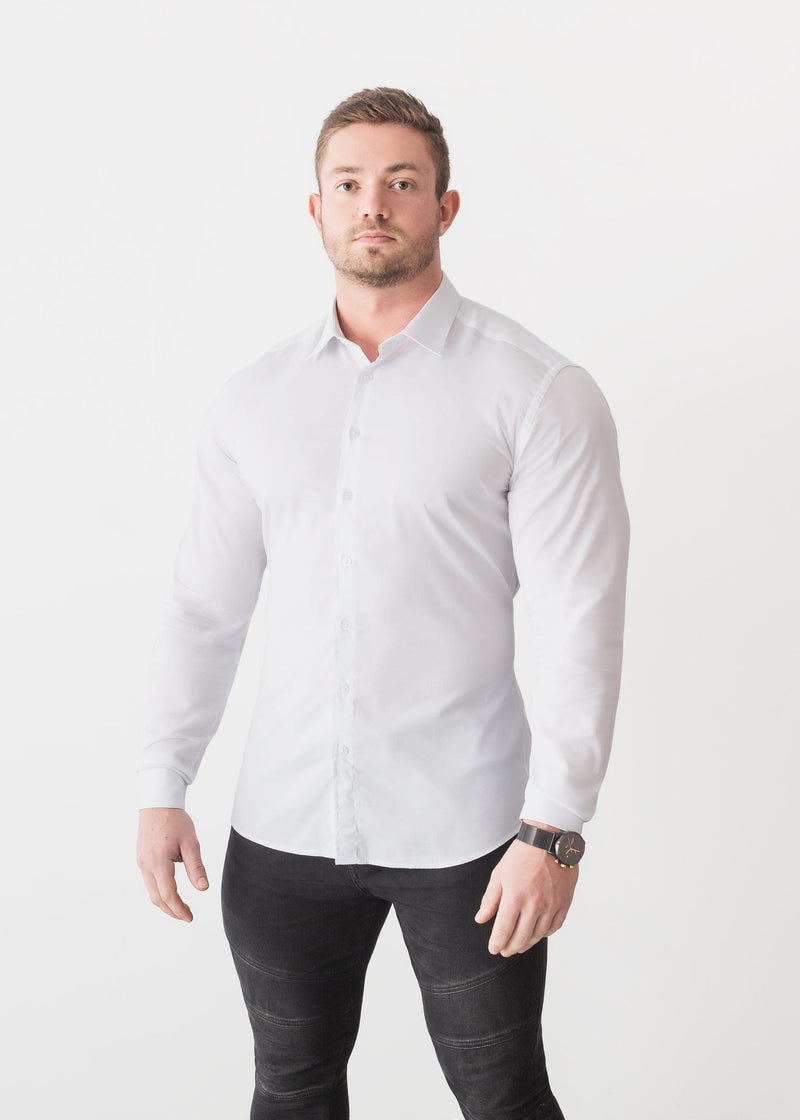 best fitting shirts for athletic build