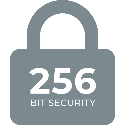 256-bit SSL Authentication Certificate