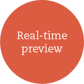 Real-time preview