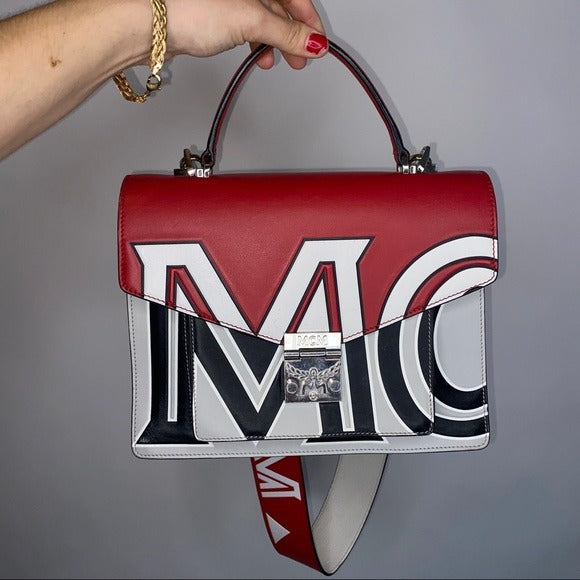 MICHAEL KORS Voyager Medium Color Block Logo Tote Bag – thriftinthecity
