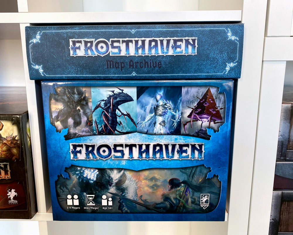 Looking for a way to power up your Frosthaven and Gloomhaven gaming  experience? I had a pleasure to preview couple of products for the upcoming  Laserox's KS campaign. I did a preview