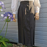 vintage mondi button down skirt
