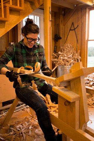 Woodworker Anne