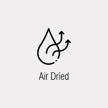 consistently air-dried