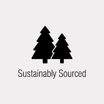 sustainably sourced wood