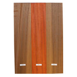Padauk & Sapele Guitar Body Blanks- 3 Glued Piece - Exotic Wood Zone 