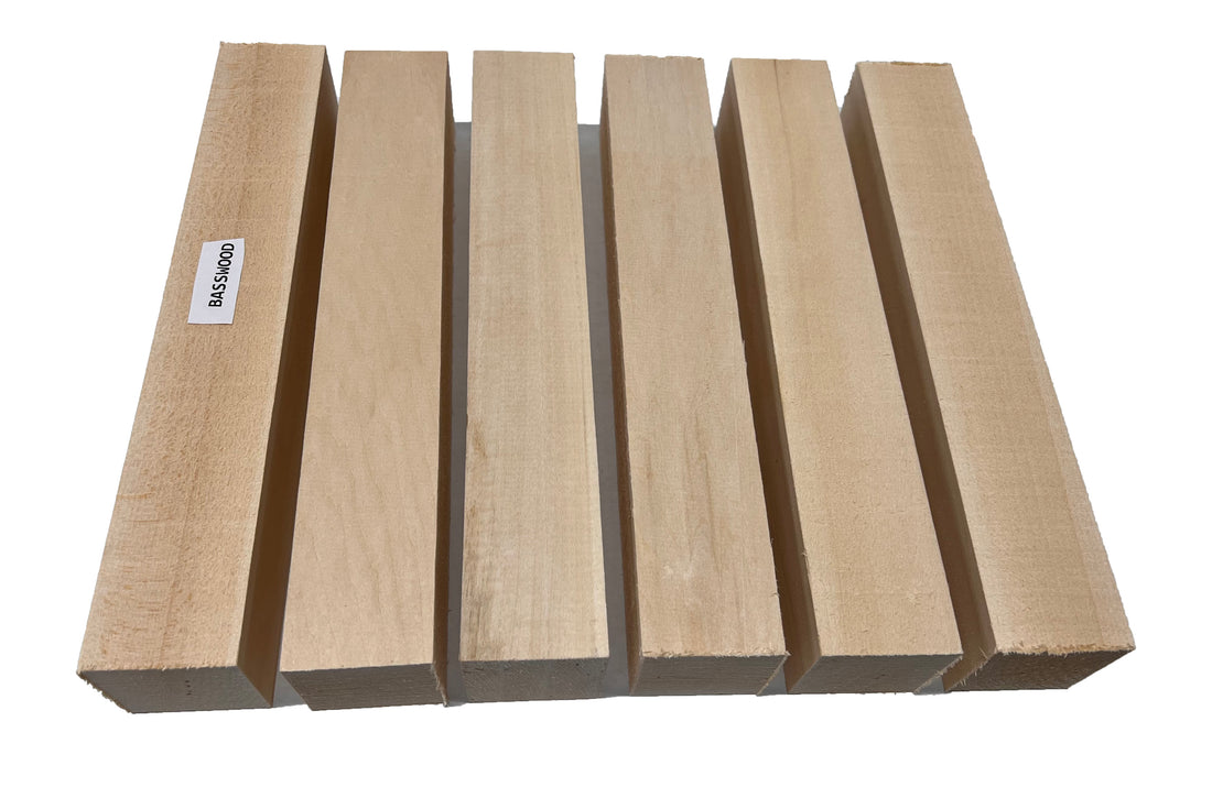 BeaverCraft Bloques de tallado de tilo BW 18 piezas Bloques de tallado de  madera de tilo para tallar madera Kit bloques de madera para tallar bloques