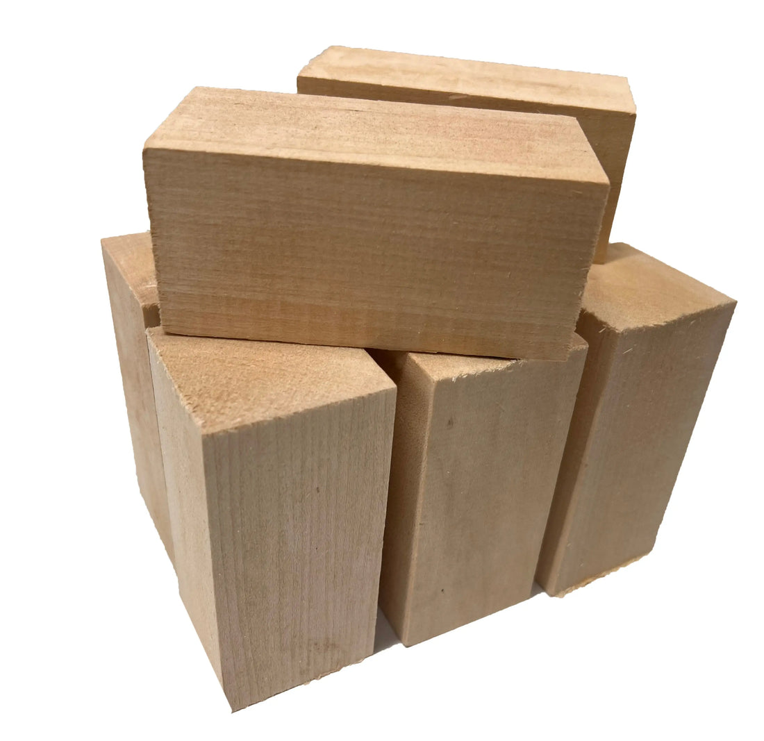 Basswood Carving Wood Natural Blanks Balsa Wood for Carving Wood