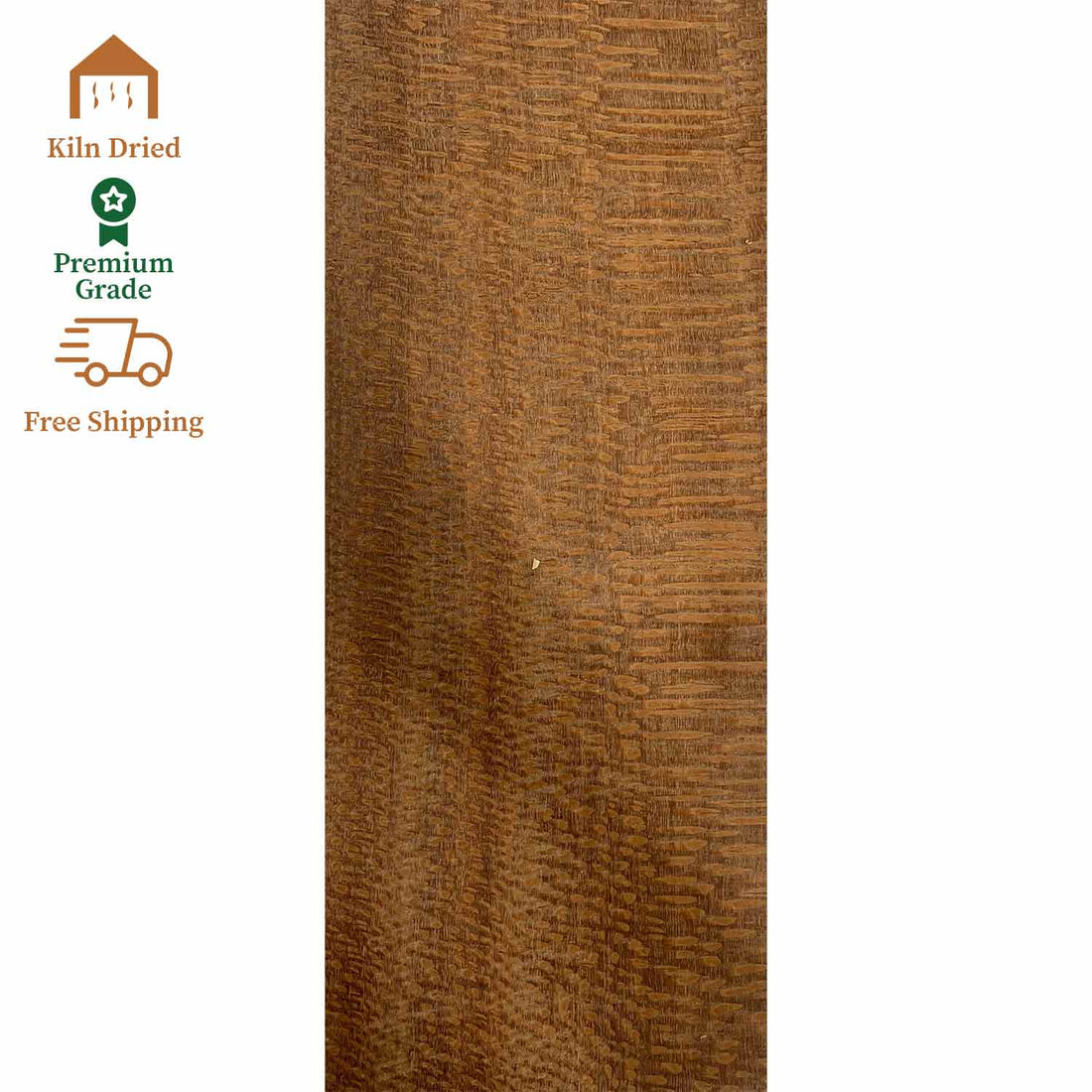  The Hardwood Edge Tablones de madera dura de caoba, paquete de  8 unidades de madera de caoba para manualidades de madera sin terminar, 1/4  de pulgada (0.236 in), madera dura 100%