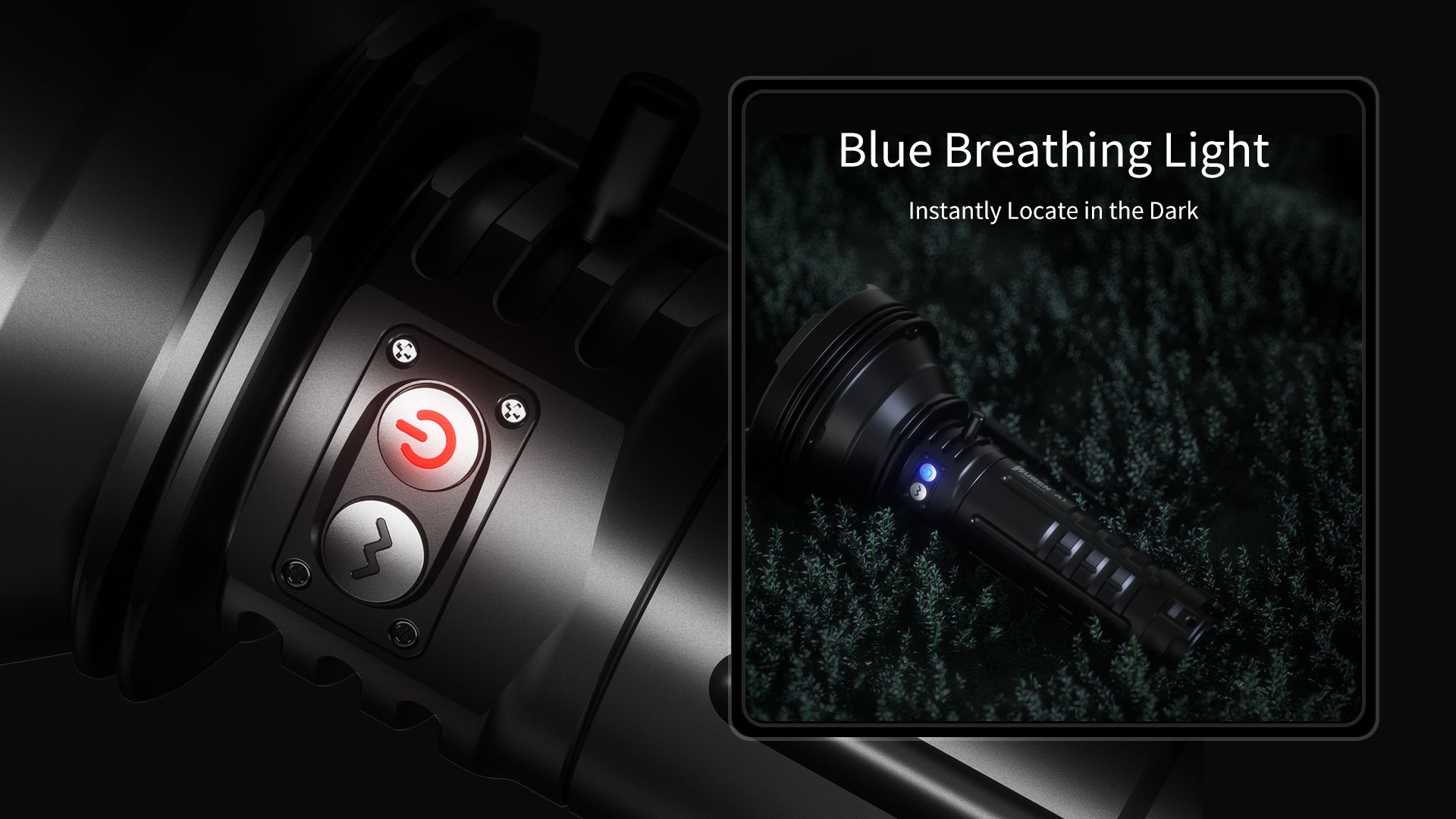 Wuben A1 20000 Lumen Portable Rechargeable Spotlight - One of the World's  Brightest Flashlights