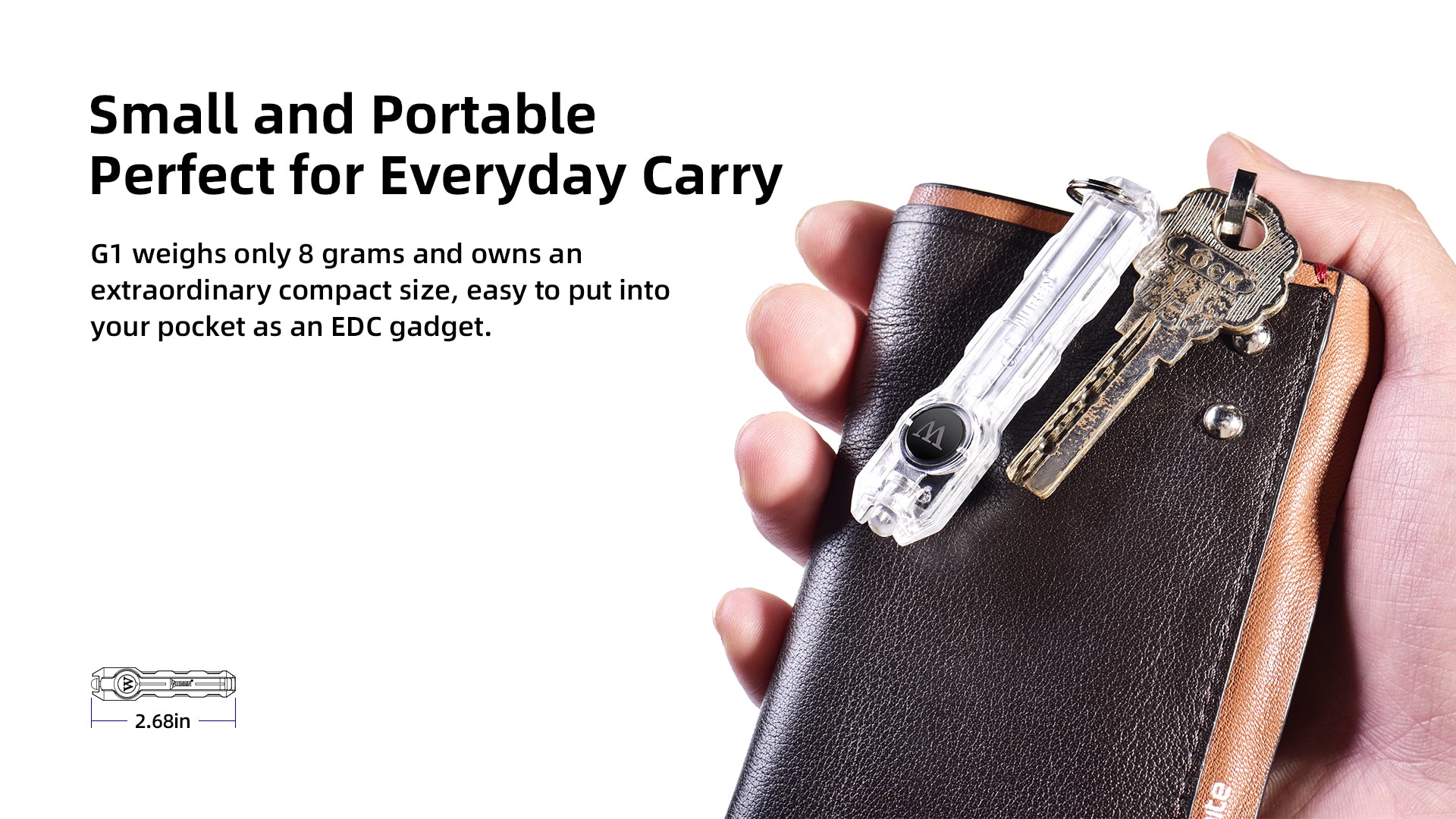 Small and Portable Perfect for Every day Carry