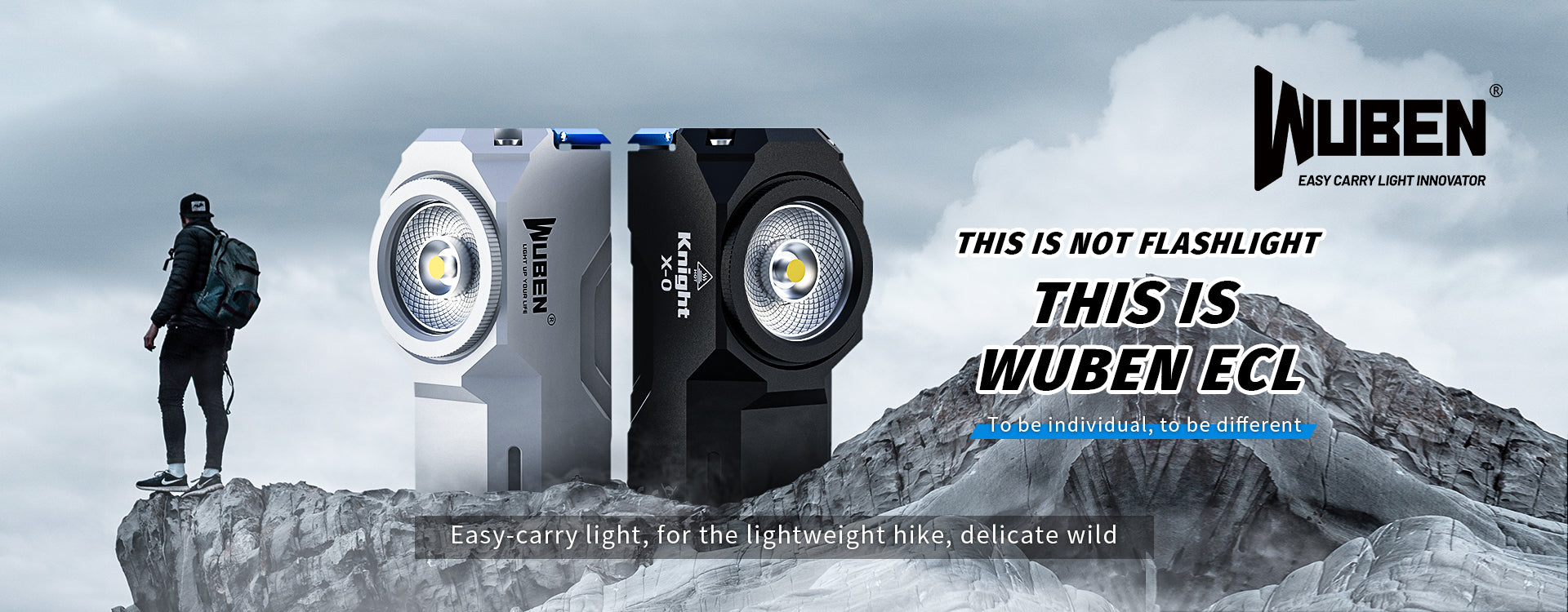 Easy-carry light, for the lightweight hike, delicate wild WUBEN Lightok X0 EDC