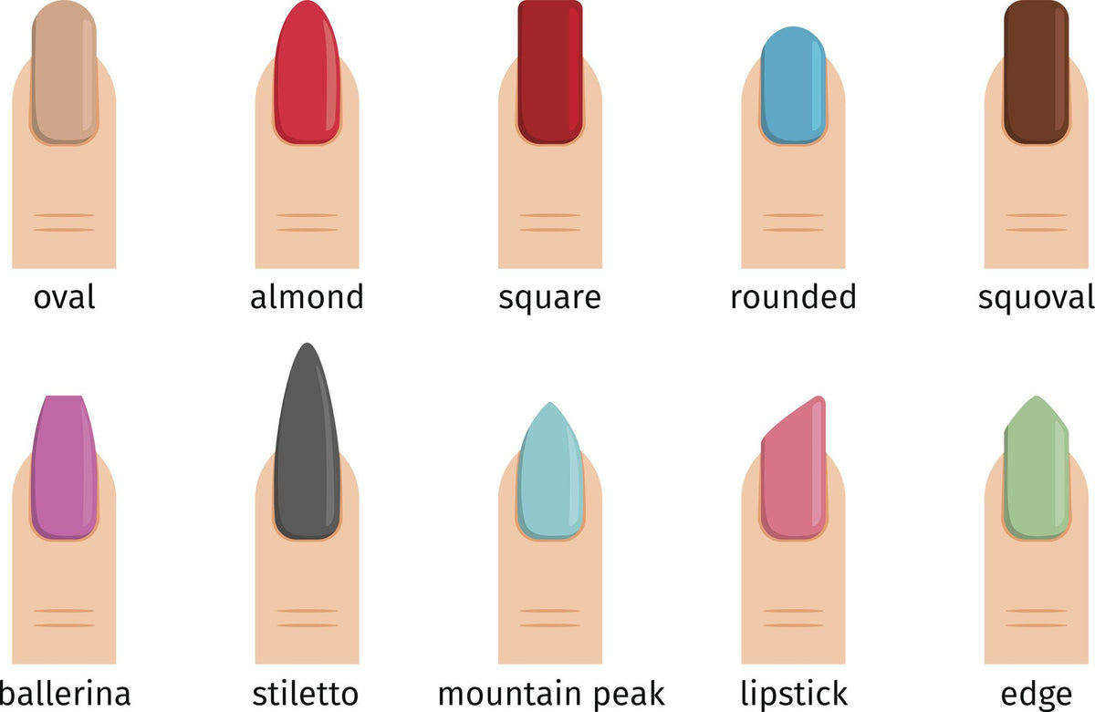 1. Nail Shapes and Colors for Nurses - wide 4