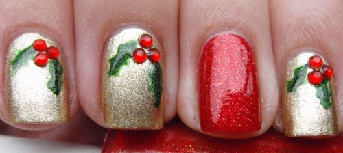 Our top 5 nail designs this Christmas –