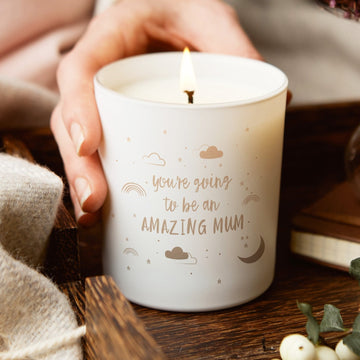 Super Mum Personalised Mothers Day Candle By Little Cherub Design