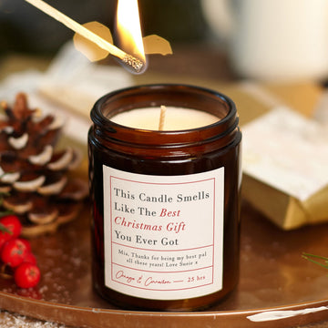 Secret Santa Gift Smells Like Funny Candle