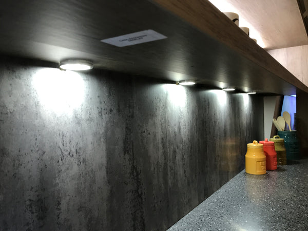 LED Disc Lights - Under cabinet lighting