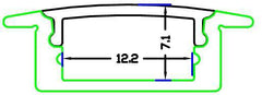 LP001 Profile Size Diagram