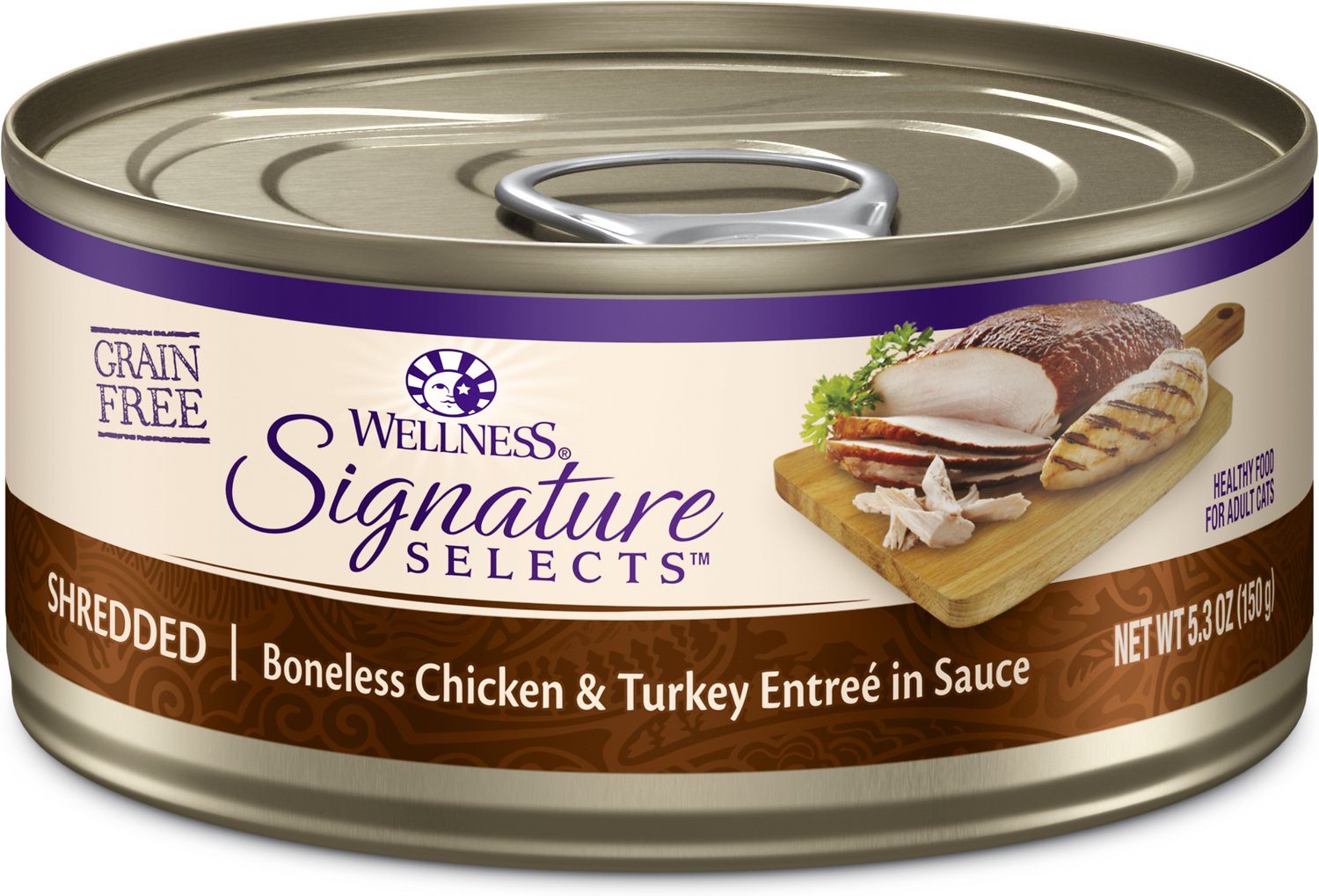 Wellness - Signature Selects - Chicken & Turkey- Shredded - Wet Cat Food