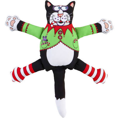 Outward Hound Holiday Plush Christmas Tree Dog Toy –