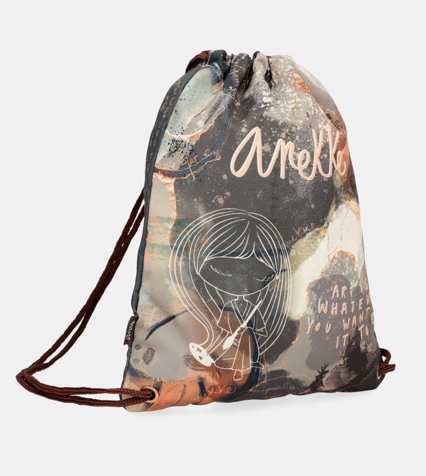 ANEKKE Mochila-saco textil Kyomu COLOR ÚNICO TALLA ÚNICA