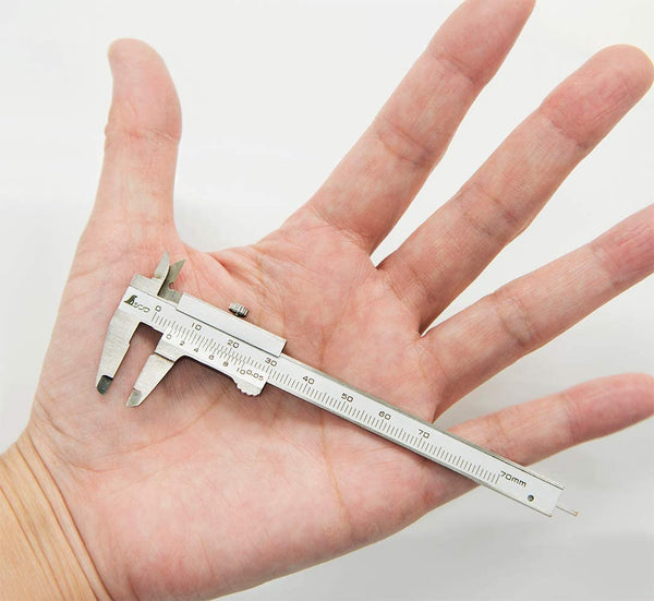 SHINWA Mini Vernier calipers Silver シンワ測定(Shinwa Sokutei