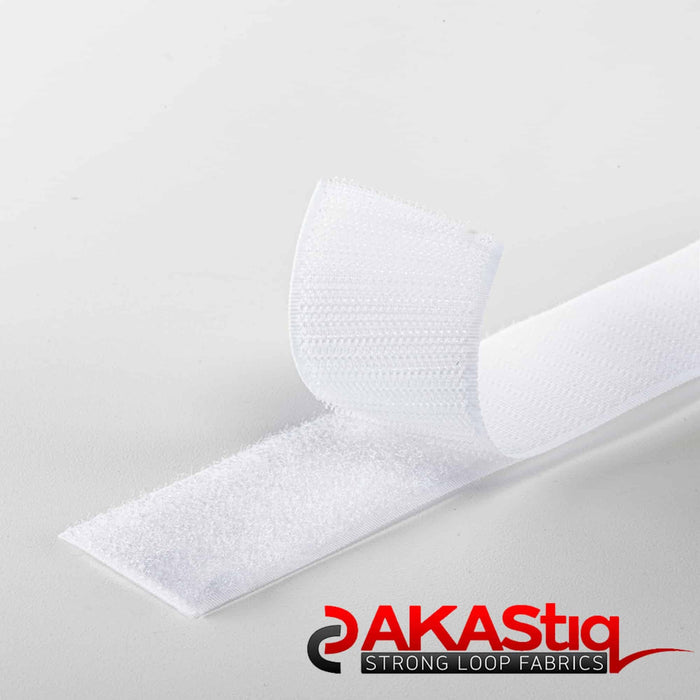 AKAStiq® Hook & Loop Tapes White Used for Baby Swaddles