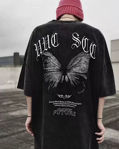 [UUCSCC] Ard Butterfly Big T-shirt US0003