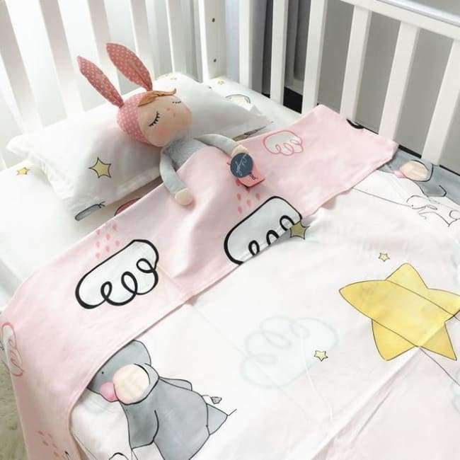 3pcs Baby Bedding Set Cotton Crib Sets Baby Cot Set Including