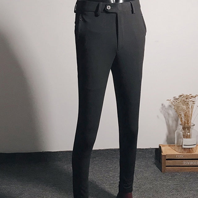 skinny dress pants men