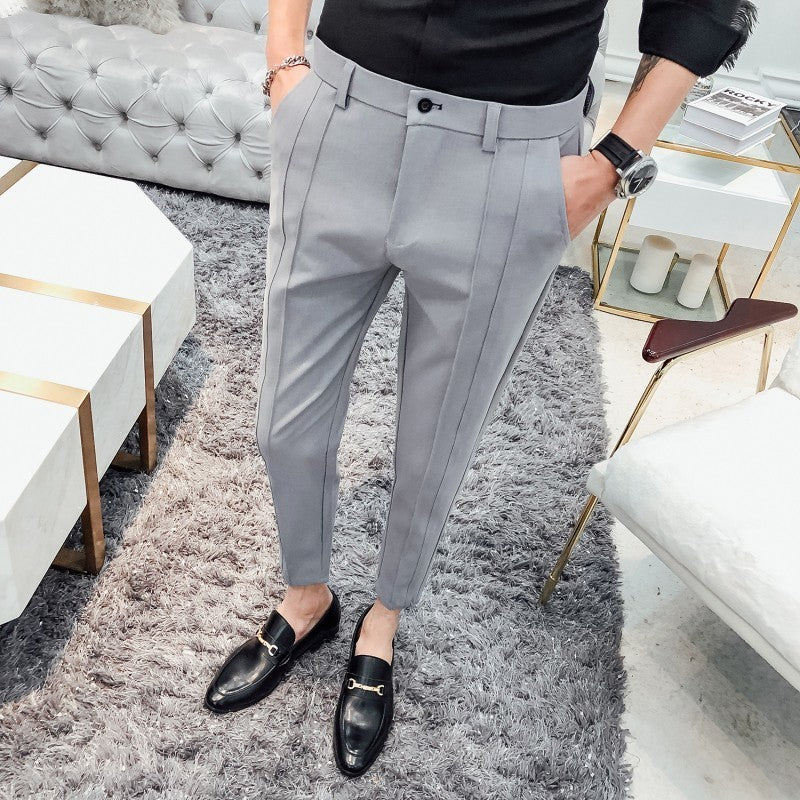 slim casual pants