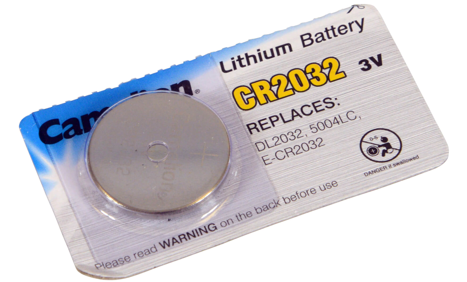 CR2032 3V Battery - For Garage Door Remote Controls