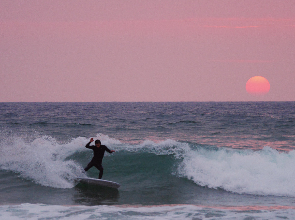 Surf sunset