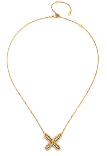 Paloma's Graffiti X pendant in 18ct gold, small. | Tiffany & Co.