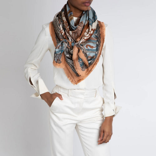 Scarf - silk twill