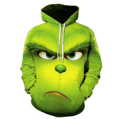 grinch 3d hoodie