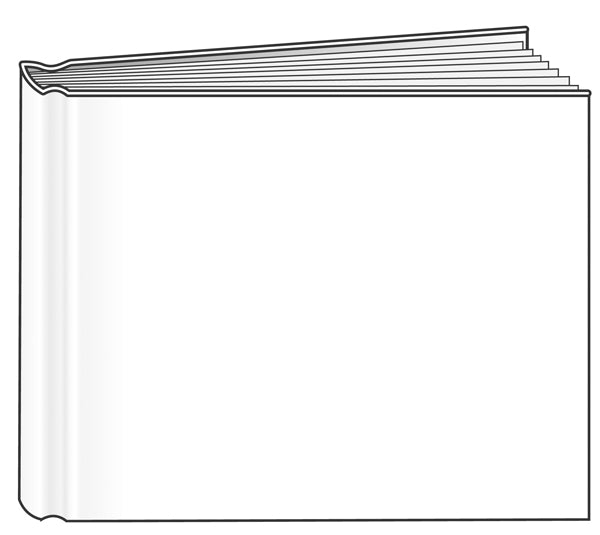 16 Page Blank Board Book, 5.625 x 5.625 Inch Board Books With Blank Pages  & Covers