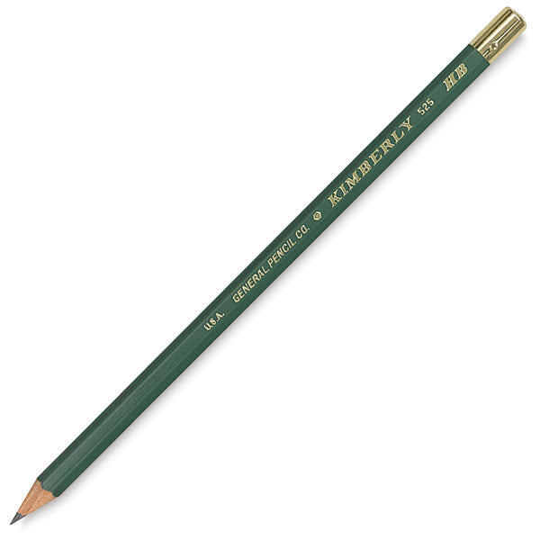 General Pencil 497BP Semi-Hex Graphite Drawing Pencils 4/Pkg-HB