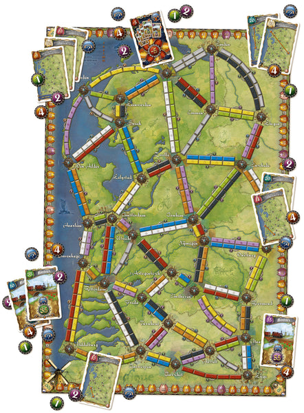 ticket to ride maps